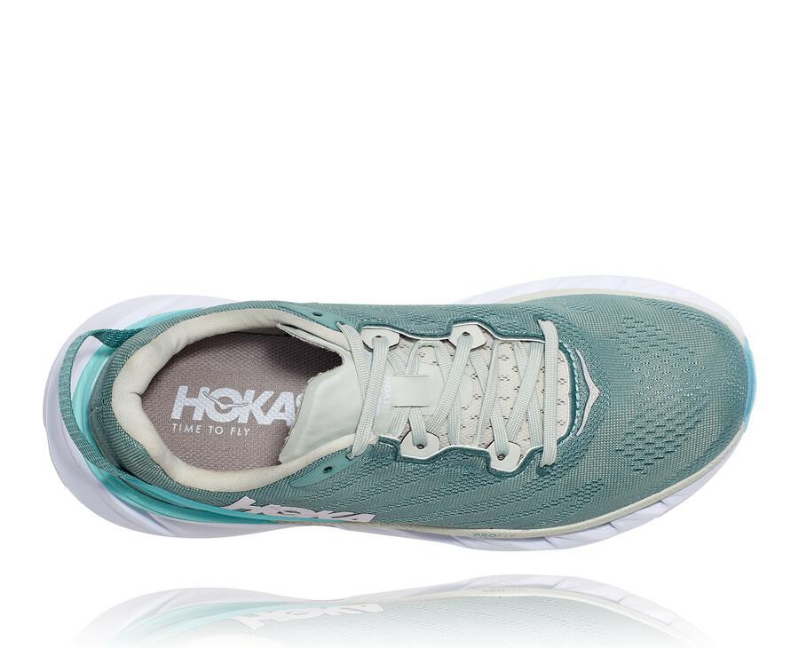 Hoka One One Hardloopschoenen Dames - Elevon 2 - Blauw/Wit - TN0568173